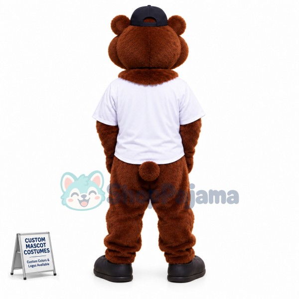 Baseball Bear Mascot Costume