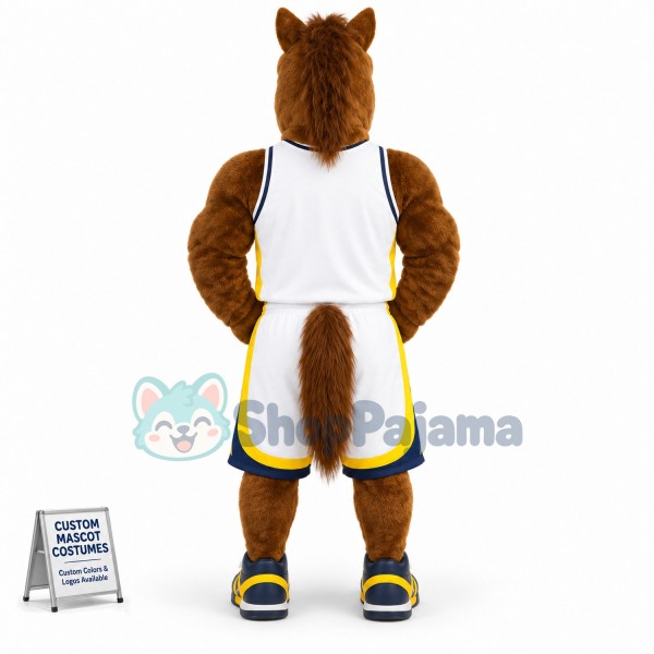 Basketball Horse Mascot Costume