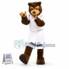 Brown Wolf Mascot Costume