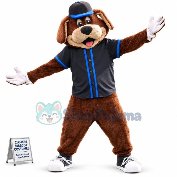 Baseball Dog Mascot Costume