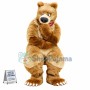 Thinker Bear Mascot Costume