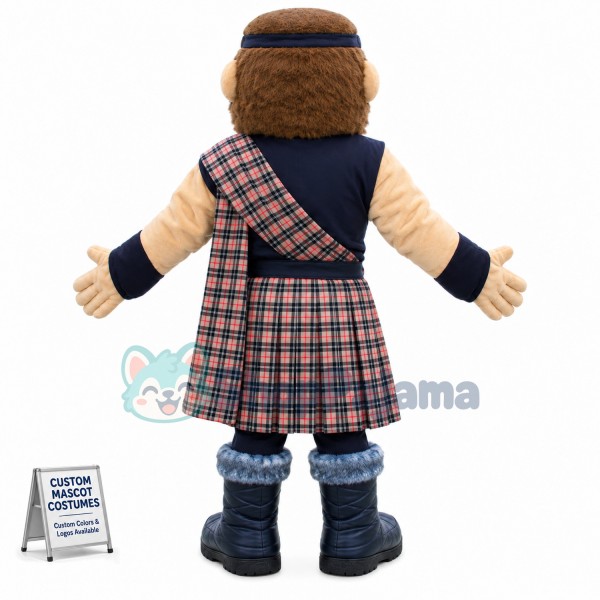 College Highlander Mascot Costume
