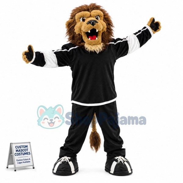 University Sport Lion Mascot Costume
