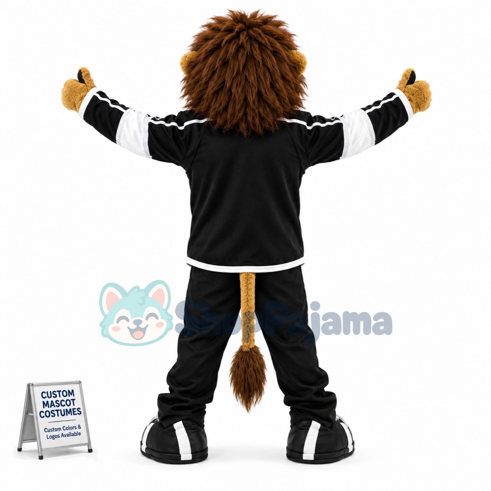 University Sport Lion Mascot Costume