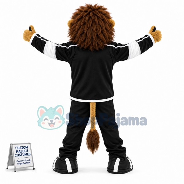 University Sport Lion Mascot Costume