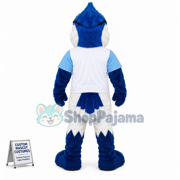 College Blue Jay Mascot Costume