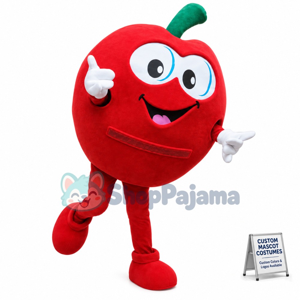 Custom Mascot Apple Mascot Costume