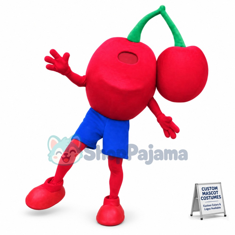 Custom Mascot Cherry Mascot Costume