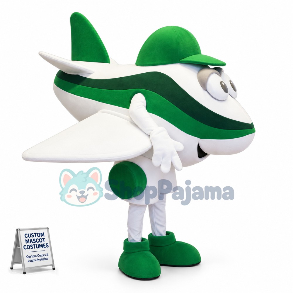 Custom Mascot Aircraft Mascot Costume
