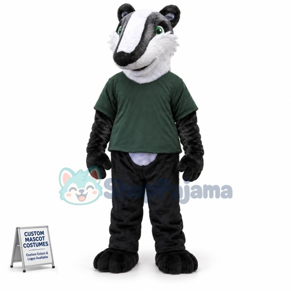Custom Mascot Badger Mascot Costume