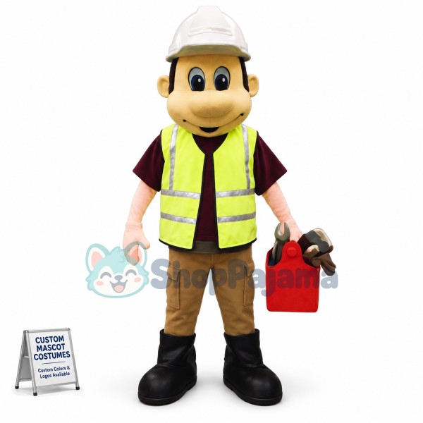 Builder Mascot Costume