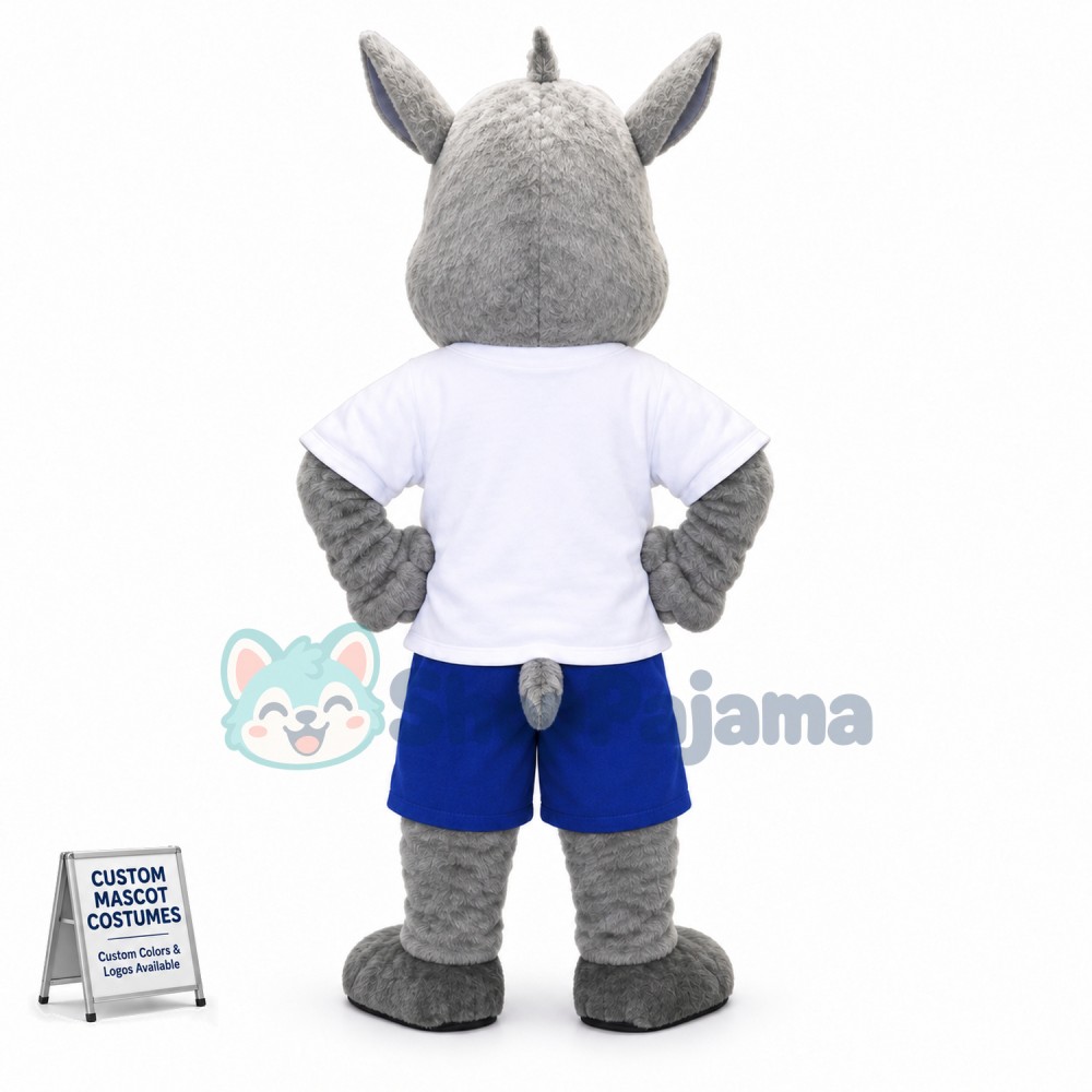 Custom Mascot Rhino Mascot Costume