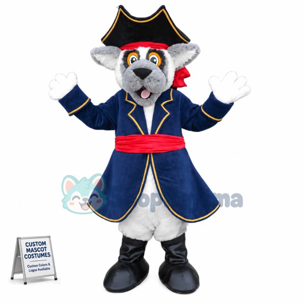 Pirate Lemurs Mascot Costume