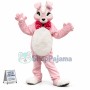 Deluxe Pink Bunny Rabbit Mascot Costume