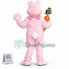 Deluxe Pink Bunny Rabbit Mascot Costume Custom Mascot