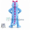 Blue Magic Dragon Mascot Costume