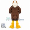 Brown & White Hawk Mascot Costume