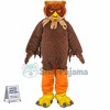 Brown Furry Owl Mascot Costume