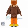 Brown Furry Owl Mascot Costume