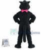 Black White Cartoon Cat Mascot Costume