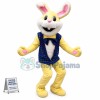 Yellow Bunny Mascot Costume