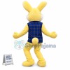 Yellow Bunny Mascot Costume