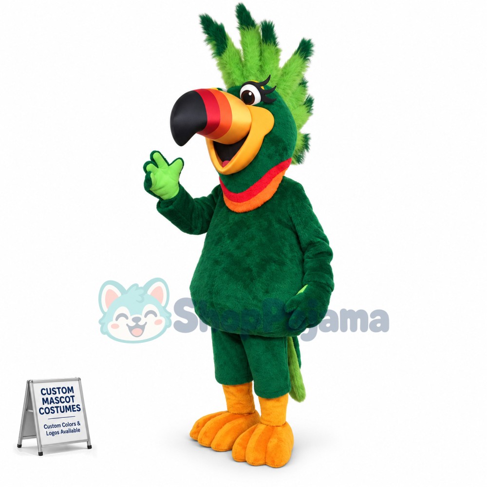 Custom Mascot Toucan Mascot Costume