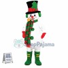 Xmas Snowman Mascot Costume