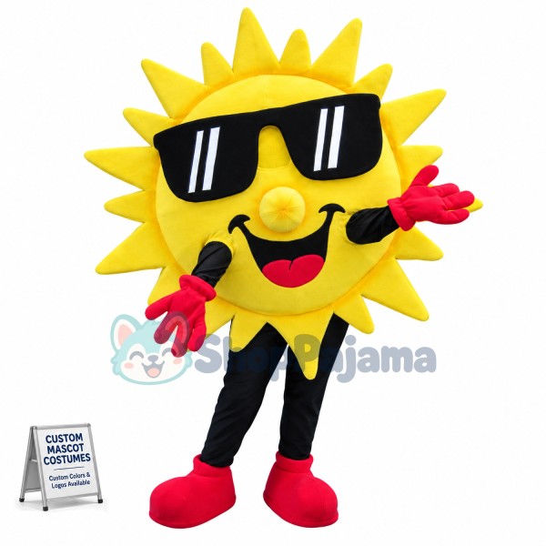 Sun Flower Mascot Costume