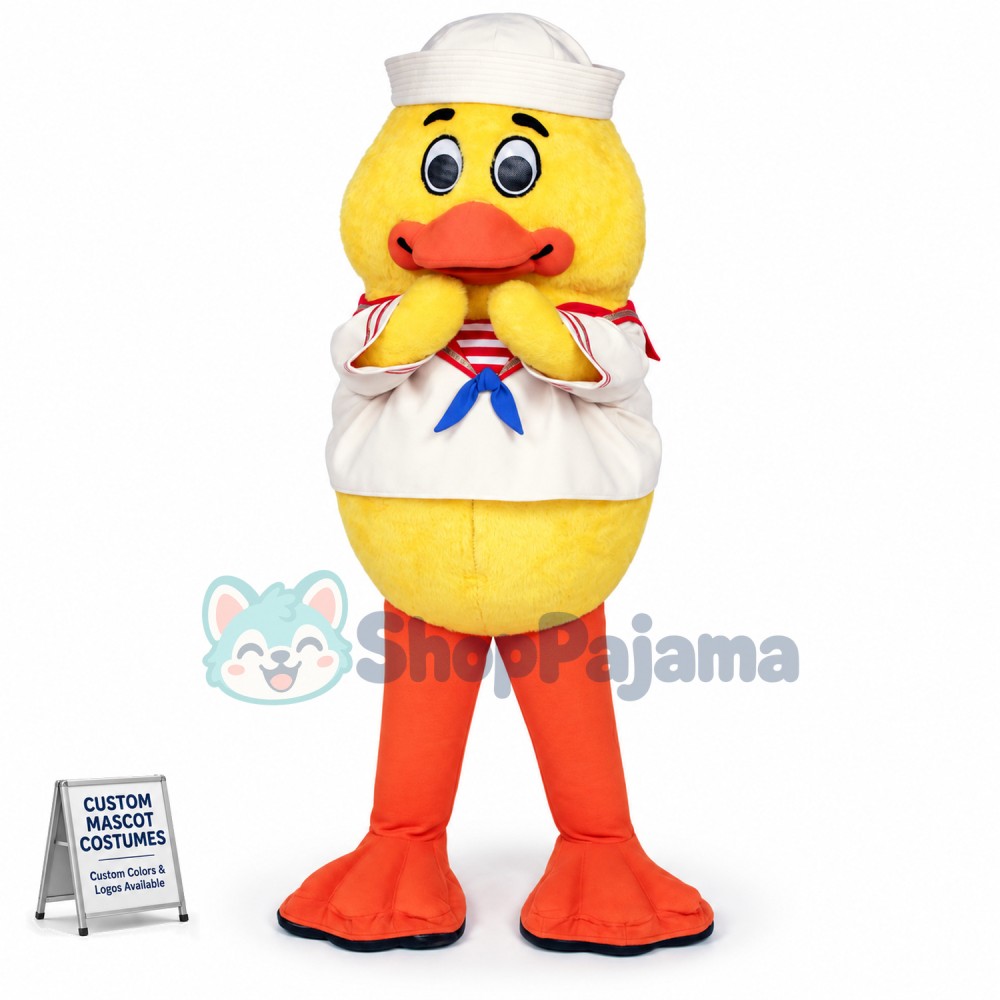 Baby Duck Mascot Costume