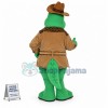 Winter Alligator Mascot Costume