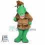 Winter Alligator Mascot Costume
