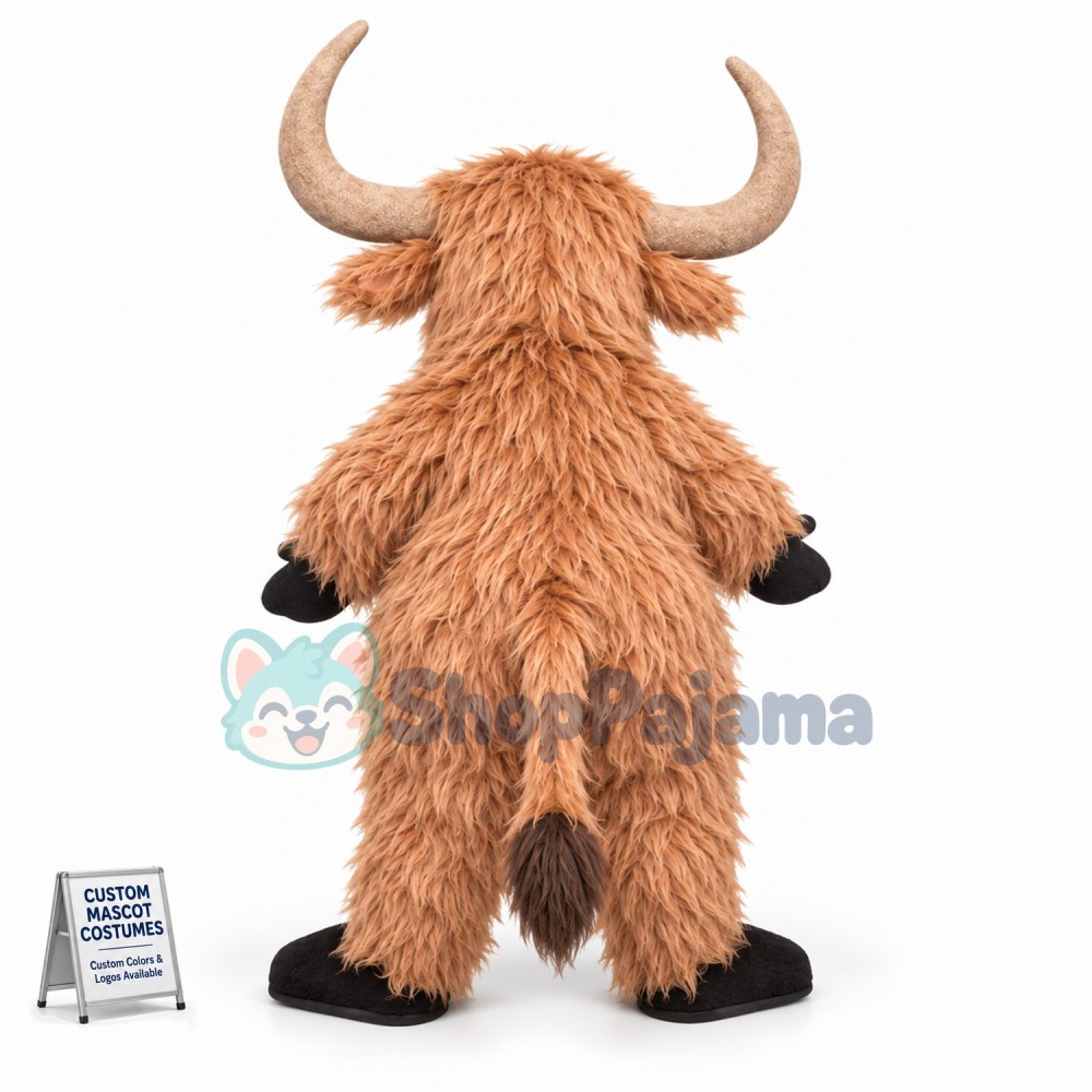 Custom Mascot Yak Mascot Costume