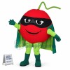 The Super Cherry Mascot Costume