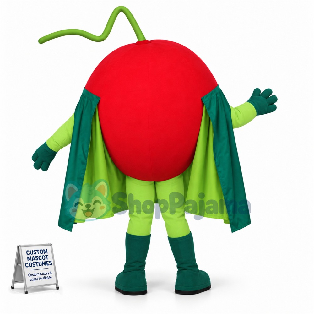 The Super Cherry Mascot Costume