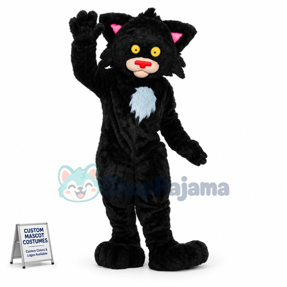 Bad Kitty Cat Mascot Costume