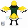 Yellow Hawks Mascot Costume