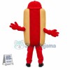 Happy Hotdog Mascot Costume