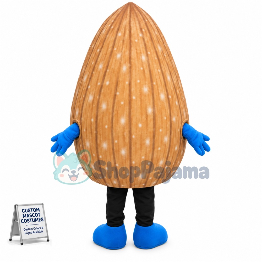 Almond Mascot Costume