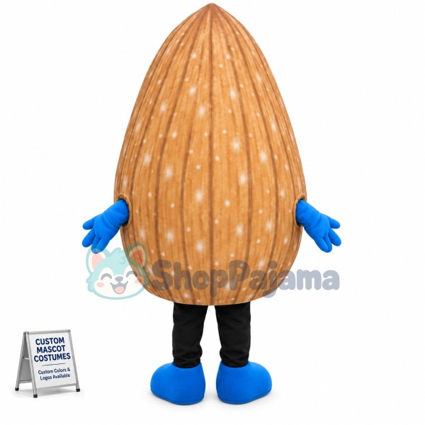 Almond Mascot Costume