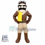 Custom Mascot Aviator Mascot Costume
