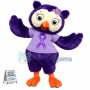 Beautiful Purple Owl Mascot Costume