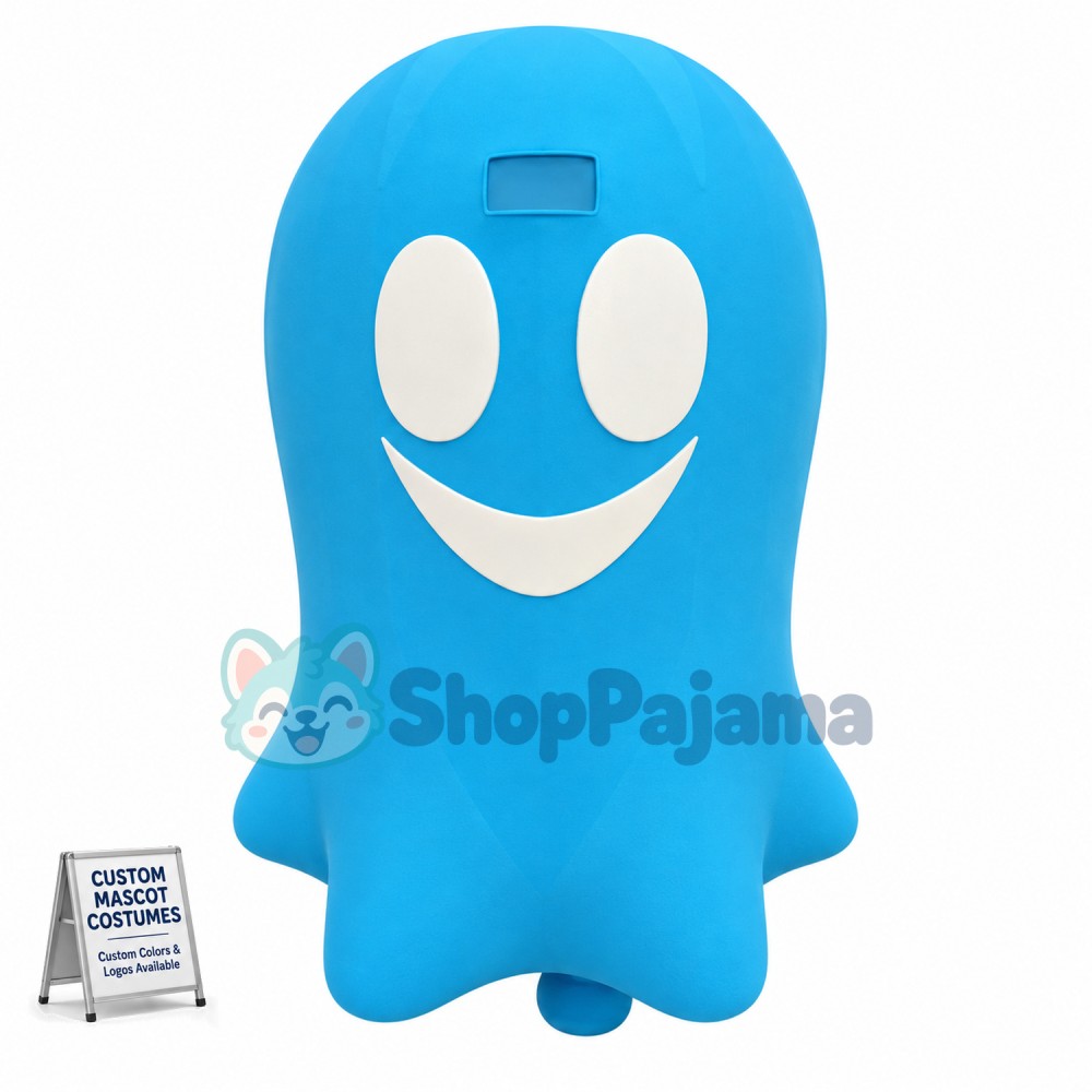 Ghost Mascot Costume