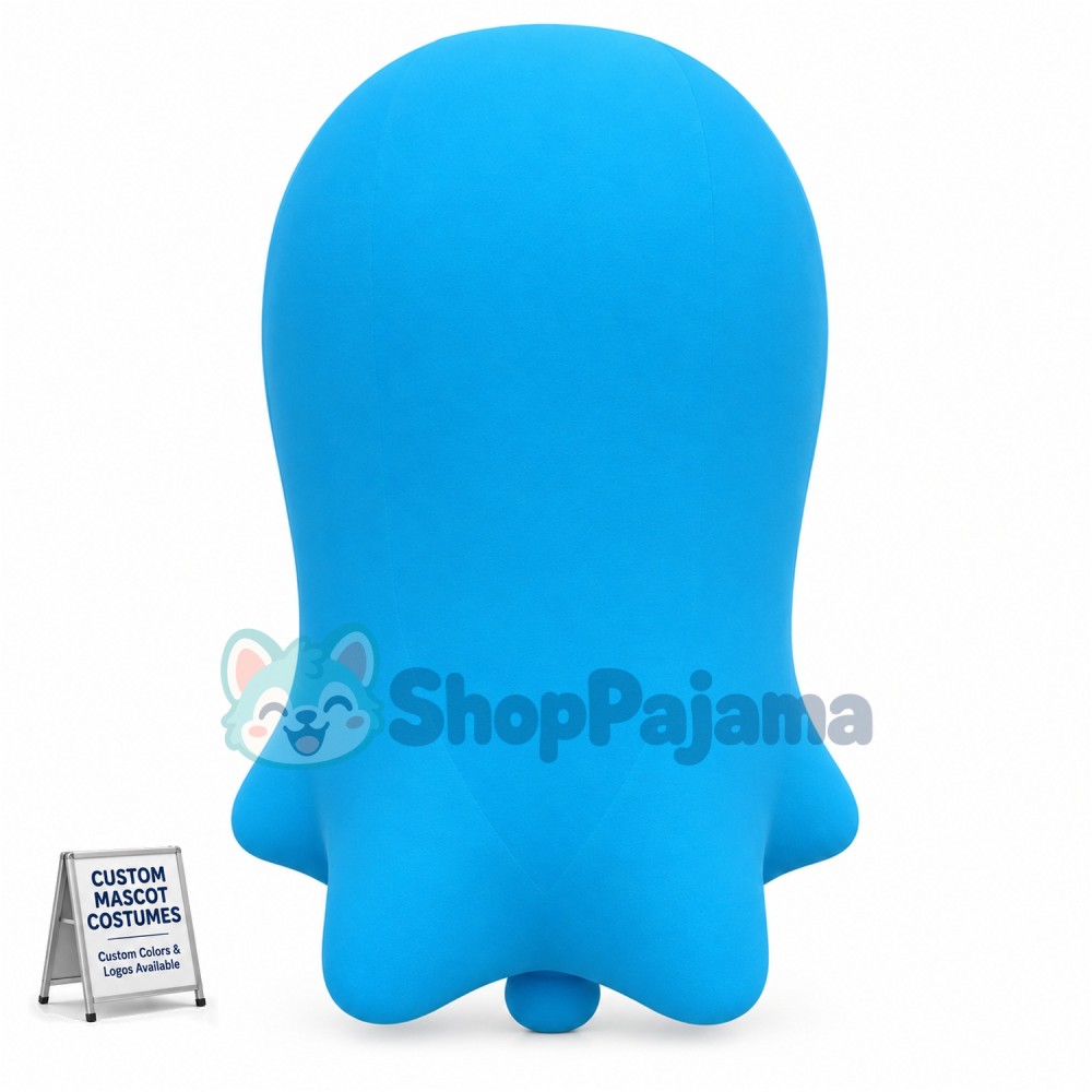 Ghost Mascot Costume