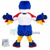 Blue Thunderbird Mascot Costume