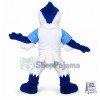 College Fierce Blue Jay Mascot Costume