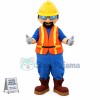 Custom Mascot Lightweight Builder Mascot Costume
