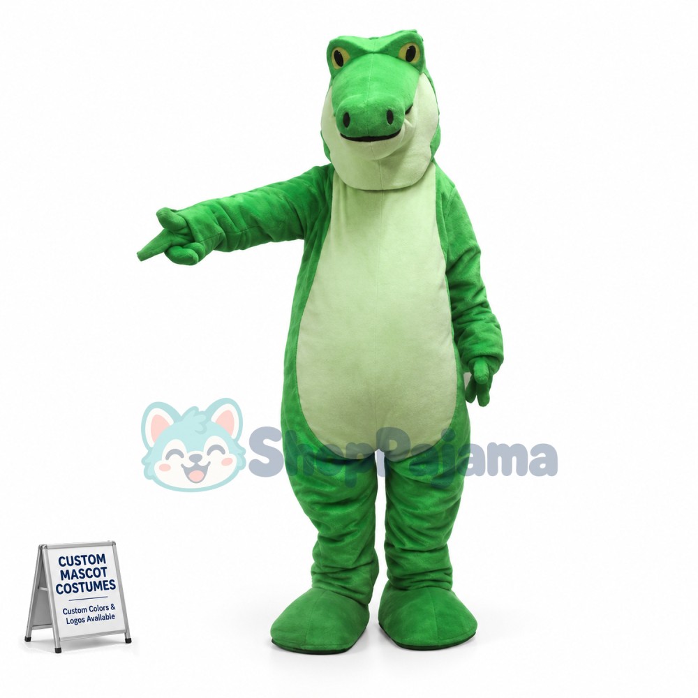 Crocodile Alligator Plush Mascot Costume