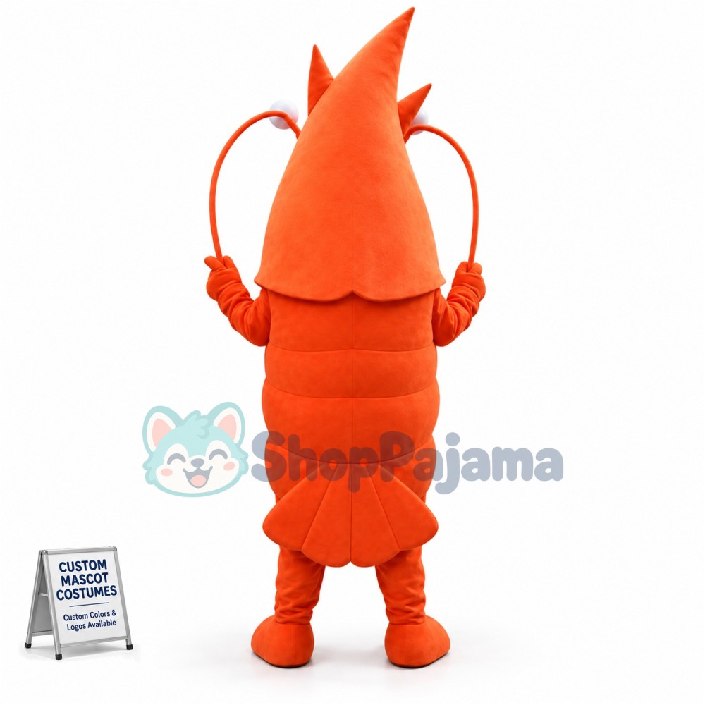 Custom Mascot Red Lobster Mascot Costume
