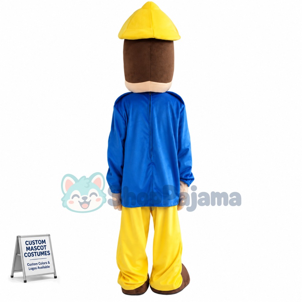 Fireman Sam Mascot Costume